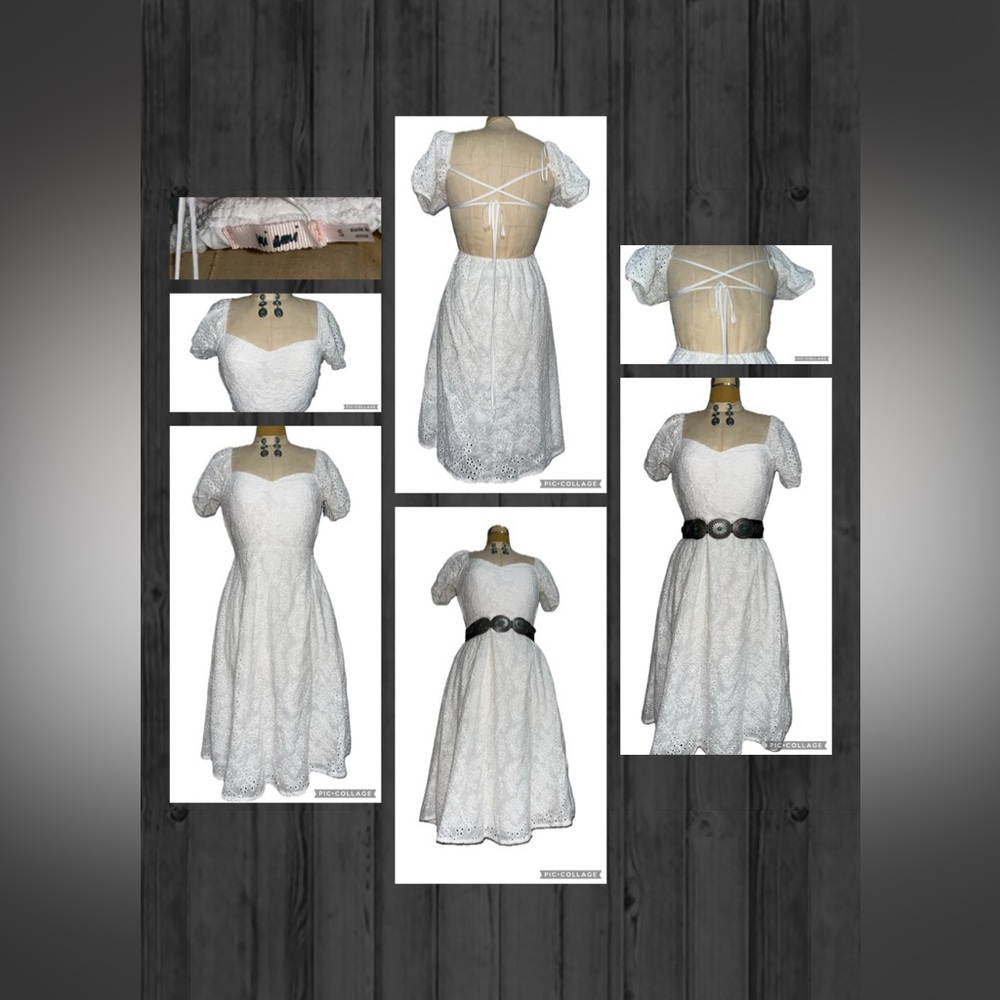 Mi Ami by Francesca’s white dress (S)